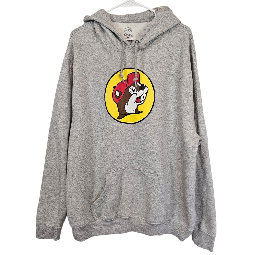Buc-Ees Super Soft Graphic Logo Hoodie Plus Size